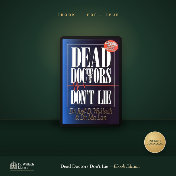 Dead Doctors Don't Lie Ebook (Digital Download, PDF + EPUB) — Instant Delivery Worldwide